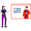 پیش‌نمایش فایل girl-is-talking-to-a-doctor-online-10441286 از پک پزشک