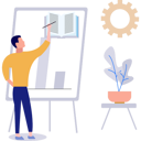 پیش‌نمایش فایل businessman-is-giving-presentation-on-board-10427193 از پک نویسندگی محتوا