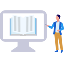 پیش‌نمایش فایل businessman-is-reading-online-book-10427262 از پک نویسندگی محتوا