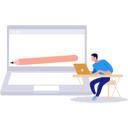 پیش‌نمایش فایل businessman-is-searching-in-laptop-10427197 از پک نویسندگی محتوا