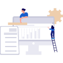 پیش‌نمایش فایل businesswoman-and-employees-are-working-on-data-10427250 از پک نویسندگی محتوا