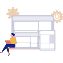 پیش‌نمایش فایل businesswoman-is-configuring-website-10427184 از پک نویسندگی محتوا