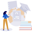 پیش‌نمایش فایل businesswoman-is-reading-online-book-with-security-10427211 از پک نویسندگی محتوا