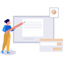 پیش‌نمایش فایل businesswoman-makes-new-content-10427214 از پک نویسندگی محتوا