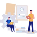 پیش‌نمایش فایل employees-are-logging-into-their-accounts-10427236 از پک نویسندگی محتوا