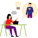 پیش‌نمایش فایل businessman-and-employees-are-discussing-creative-idea-10430844 از پک اشتغال
