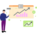 پیش‌نمایش فایل businessman-is-explaining-market-profits-10430865 از پک اشتغال