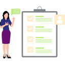 پیش‌نمایش فایل businesswoman-is-check-listing-the-tasks-10430840 از پک اشتغال