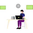 پیش‌نمایش فایل employee-works-according-to-deadlines-10430834 از پک اشتغال
