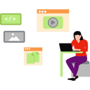 پیش‌نمایش فایل programmer-is-working-online-10430875 از پک اشتغال