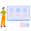 پیش‌نمایش فایل boy-looking-at-digital-coins-10452918 از پک مدیریت مالی