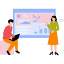 پیش‌نمایش فایل employee-is-explaining-graphical-data-10452933 از پک مدیریت مالی