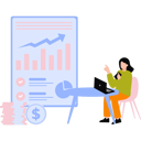 پیش‌نمایش فایل employee-is-viewing-at-financial-report-10452924 از پک مدیریت مالی