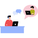 پیش‌نمایش فایل employees-are-talking-online-10452902 از پک مدیریت مالی