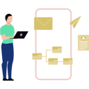 پیش‌نمایش فایل boy-is-making-mail-folder-10455655 از پک سرویس ایمیل