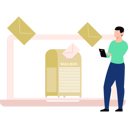 پیش‌نمایش فایل boy-is-sending-the-mail-in-the-mailbox-10455657 از پک سرویس ایمیل