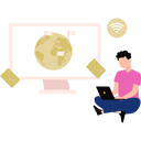 پیش‌نمایش فایل boy-sending-email-on-laptop-10455658 از پک سرویس ایمیل