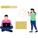 پیش‌نمایش فایل girl-is-checking-the-mail-location-10455622 از پک سرویس ایمیل