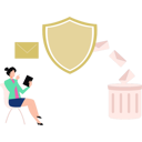 پیش‌نمایش فایل girl-is-deleting-the-mail-10455650 از پک سرویس ایمیل