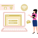 پیش‌نمایش فایل girl-is-logging-into-the-account-10455647 از پک سرویس ایمیل