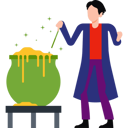 پیش‌نمایش فایل boy-is-making-halloween-potions-10464549 از پک هالووین