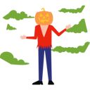 پیش‌نمایش فایل boy-is-wearing-a-pumpkin-face-10464596 از پک هالووین