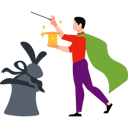 پیش‌نمایش فایل boy-performing-magic-tricks-10464584 از پک هالووین