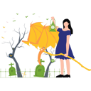 پیش‌نمایش فایل girl-is-holding-a-halloween-lantern-10464571 از پک هالووین