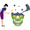 پیش‌نمایش فایل girl-is-making-halloween-potions-10464579 از پک هالووین