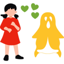 پیش‌نمایش فایل girl-is-seeing-a-ghost-10464539 از پک هالووین