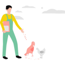 پیش‌نمایش فایل boy-feeding-chickens-10464351 از پک مزرعه