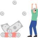 پیش‌نمایش فایل boy-happy-to-see-profit-10464324 از پک مزرعه