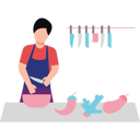 پیش‌نمایش فایل boy-cutting-vegetables-10464432 از پک آشپزی