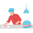 پیش‌نمایش فایل chef-preparing-food-10464441 از پک آشپزی