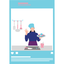پیش‌نمایش فایل chef-sharing-recipes-online-10464473 از پک آشپزی