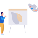 پیش‌نمایش فایل boy-looking-at-painting-board-10464511 از پک آموزش هنر