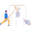 پیش‌نمایش فایل boy-painting-plant-10464504 از پک آموزش هنر
