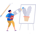 پیش‌نمایش فایل girl-painting-drawing-of-plant-10464506 از پک آموزش هنر