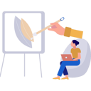 پیش‌نمایش فایل girl-painting-online-10464517 از پک آموزش هنر