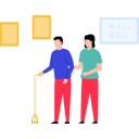 پیش‌نمایش فایل girl-helping-old-man-to-walk-10477028 از پک خانه سالمندان