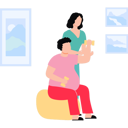 پیش‌نمایش فایل girl-helping-pregnant-woman-in-exercise-10477048 از پک خانه سالمندان