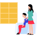 پیش‌نمایش فایل girl-standing-next-to-old-man-10477042 از پک خانه سالمندان