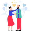 پیش‌نمایش فایل man-giving-flowers-to-woman-10477038 از پک خانه سالمندان