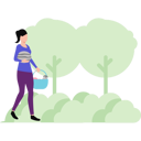 پیش‌نمایش فایل girl-holding-basket-of-fruits-10483395 از پک جنگل