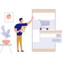پیش‌نمایش فایل boy-is-shopping-online-10495779 از پک ویژگی‌های موبایل