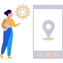 پیش‌نمایش فایل girl-is-checking-location-on-mobile-10495780 از پک ویژگی‌های موبایل
