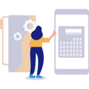 پیش‌نمایش فایل girl-is-looking-at-the-calculator-10495791 از پک ویژگی‌های موبایل