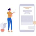 پیش‌نمایش فایل girl-is-looking-at-the-mobile-phone-10495817 از پک ویژگی‌های موبایل