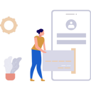 پیش‌نمایش فایل girl-is-paying-online-by-credit-card-10495803 از پک ویژگی‌های موبایل