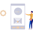 پیش‌نمایش فایل girl-is-sending-mail-around-the-world-10495777 از پک ویژگی‌های موبایل